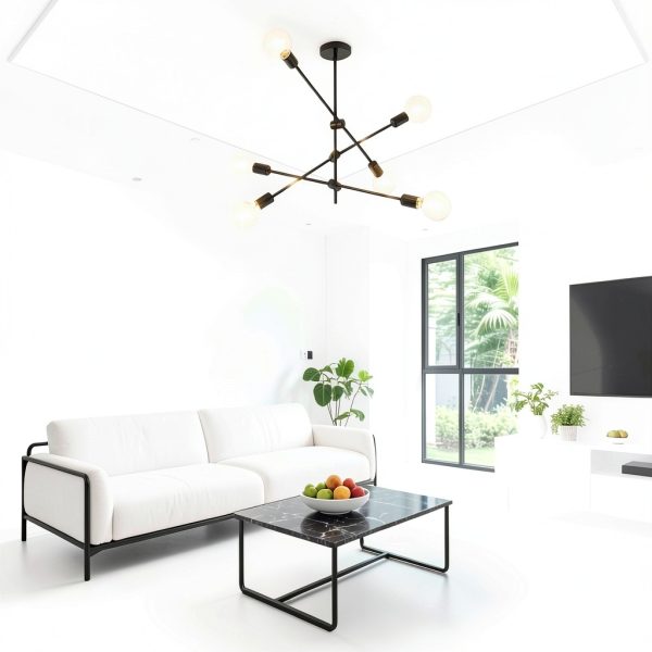 Noamus M10 Threaded Extension Rods Black Iron Lighting-6