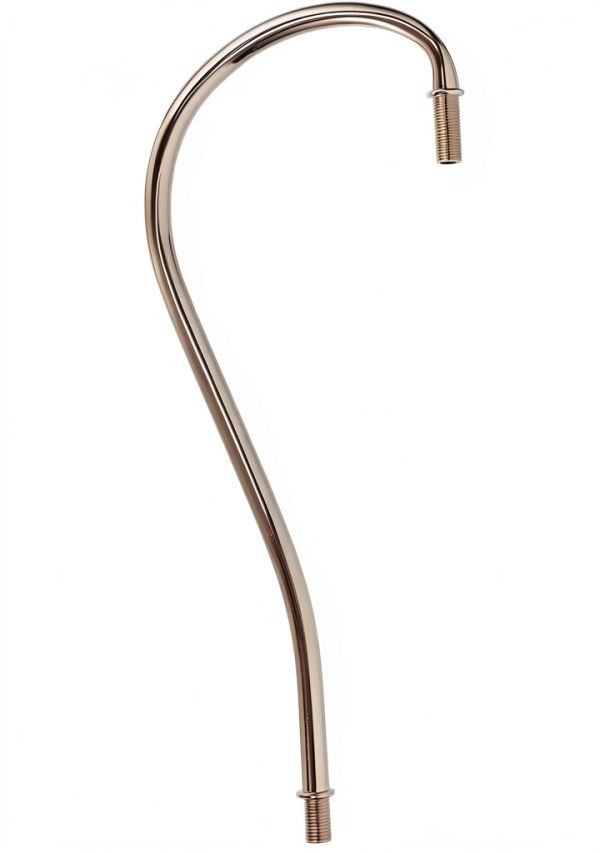 Homoyoyo Iron Lamp Stem Curved Design Wall Mount Lighting-0