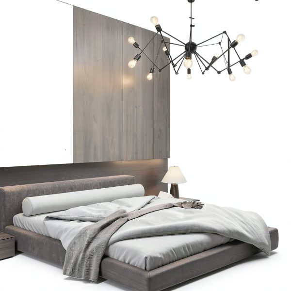 PATIKIL Lamp Extension Rod Silver Tone Metal Lighting-2