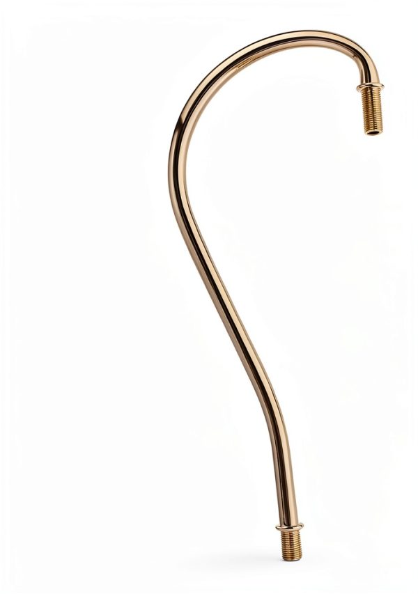 Homoyoyo Iron Lamp Stem Curved Design Wall Mount Lighting-4