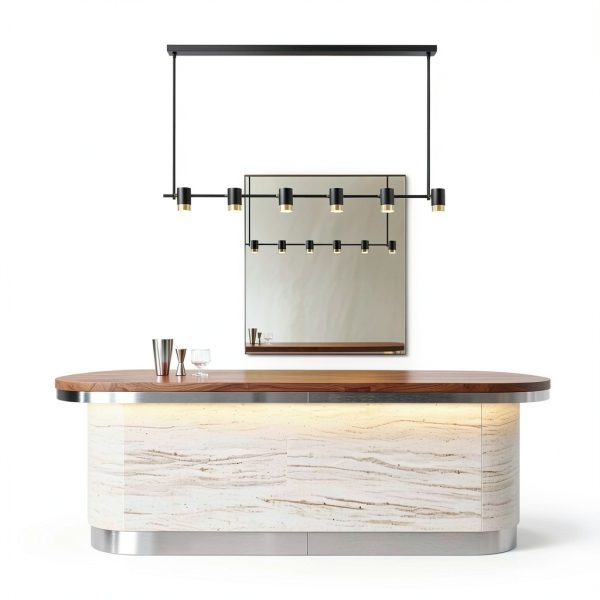 Noamus M10 Threaded Extension Rods Black Iron Lighting-5