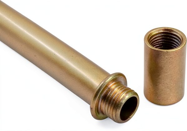 Litoexpe Lamp Stem Iron Hollow Design Easy Installation-3