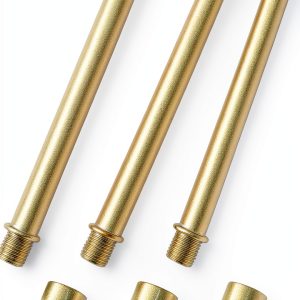 Litoexpe Lamp Stem Iron Hollow Design Easy Installation-0