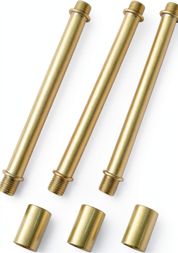 Litoexpe Lamp Stem Iron Hollow Design Easy Installation-0