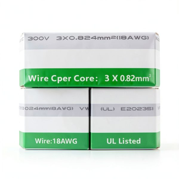 SinLoon UL Certified LED Power Cord T5 T8 Connector 6A-2