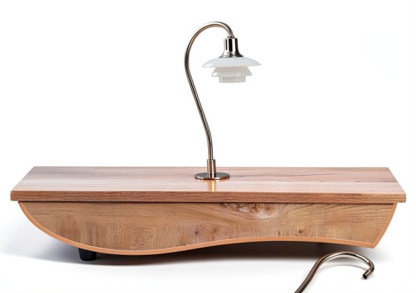 Homoyoyo Iron Lamp Stem Curved Design Wall Mount Lighting-3