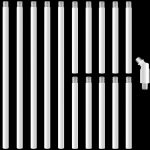 MAYOMAJO Lighting Extension Rods White Iron Downrods Stems-0