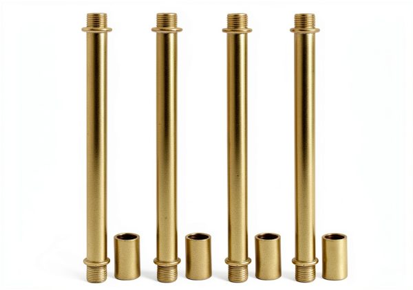 Litoexpe Lamp Stem Iron Hollow Design Easy Installation-4