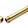 KUMGROT Gold Iron Lighting Fixture Downrod Connector Tube-3