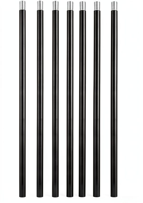 Live Clouds M10 Threaded Extension Rods Iron Black Lighting-0