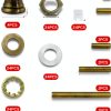 Asjeumt Lamp Repair Hardware Kit Galvanized Steel DIY-1
