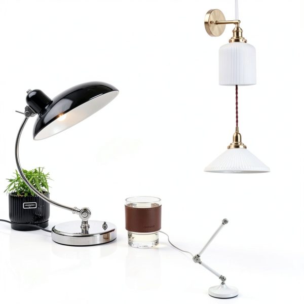 Asjeumt Lamp Repair Hardware Kit Galvanized Steel DIY-2