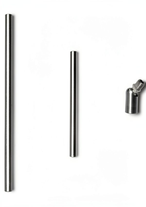 ECUDIS Downrod Stem Kit Brushed Nickel Lighting Fixture-1