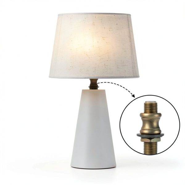 Asjeumt Lamp Repair Hardware Kit Galvanized Steel DIY-4