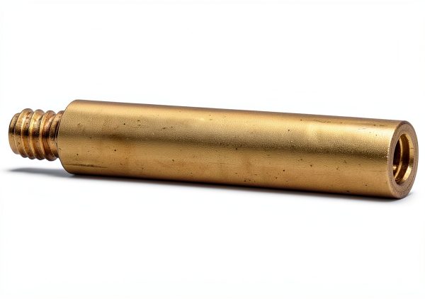 B&P Lamp Brass Key Extension 1 Inch Length 4/36F X 4/36M-0
