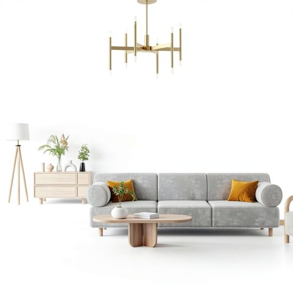 PATIKIL Lamp Extension Rod Silver Tone Metal Lighting-5