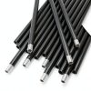 Noamus M10 Threaded Extension Rods Black Iron Lighting-3