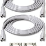 SinLoon UL Certified LED Power Cord T5 T8 Connector 6A-0